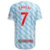 Oficiální Fotbalový Dres Manchester United Edinson Cavani 7 Hostující 2021-22 pro Muži